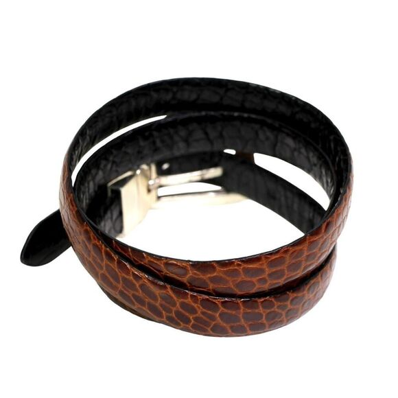 Ralph Lauren BROWN BLACK LEATHER 3/4\